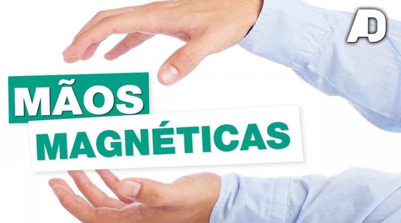 Mãos Coladas Magnéticas